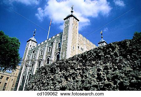 White Tower, nucleus of a series of concentric defenses built between XII and XII centuries, central keep of Tower of London fortress. London. England View Large Photo Image Stock Image - White Tower, nucleus of a series of concentric defenses built between XII and XII centuries, central keep of Tower of London fortress. London. England. Fotosearch