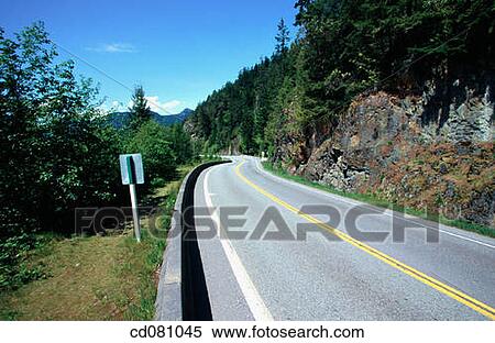 Stock Photography - Winding Highway. Fotosearch