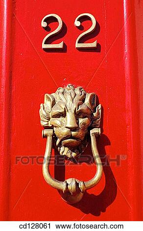 Stock Image - address, door, concept, Close-up, 22. Fotosearch