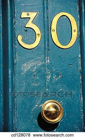 Stock Photo - address, door, concept, Close-up, 30. Fotosearch
