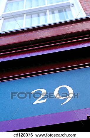 Stock Photograph - address, numb, house, concept, 29. Fotosearch