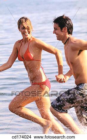 adolescence, beach, bathing-suit, amusement, activity View Large Photo Image Picture - adolescence, beach, bathing-suit, amusement, activity. Fotosearch