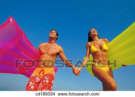 air mattress, beach, air-bed, activity View Large Photo Image Picture - air mattress, beach, air-bed, activity. Fotosearch