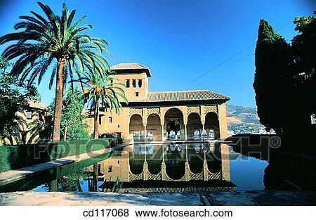 Alhambra. Granada. Spain View Large Photo Image Stock Photo - Alhambra. Granada. Spain. Fotosearch