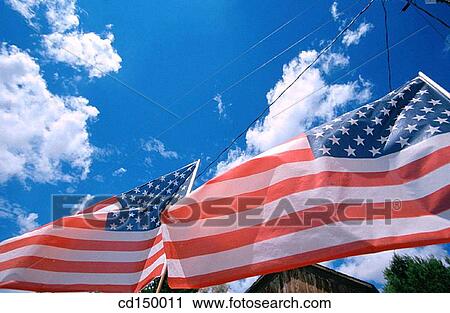American flag, day, blue, Americana, America View Large Photo Image Stock Image - American flag, day, blue, Americana, America. Fotosearch
