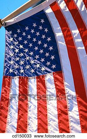 American flag, day, blue, Americana, America View Large Photo Image Stock Image - American flag, day, blue, Americana, America. Fotosearch