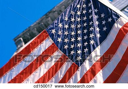 American flag, day, blue, Americana, America View Large Photo Image Stock Photo - American flag, day, blue, Americana, America. Fotosearch