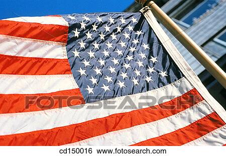 American flag, day, blue, Americana, America View Large Photo Image Stock Photograph - American flag, day, blue, Americana, America. Fotosearch