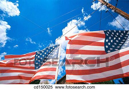 American flag, day, blue, Americana, America View Large Photo Image Stock Photography - American flag, day, blue, Americana, America. Fotosearch
