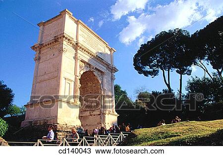Arch of Titus. Rome. Italy View Large Photo Image Stock Image - Arch of Titus. Rome. Italy. Fotosearch