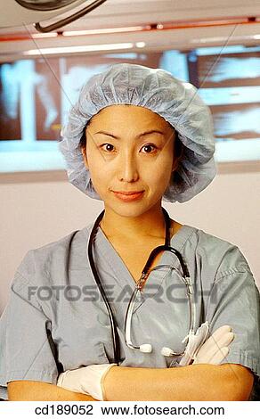 arms folded, clinic, cap, Arms crossed View Large Photo Image Stock Image - arms folded, clinic, cap, Arms crossed. Fotosearch