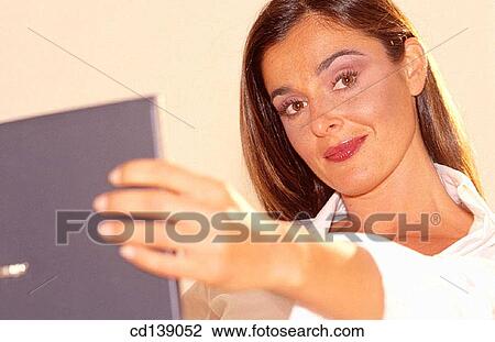 Stock Image - arrogant, businesspeople, business, brunette, arrogance. Fotosearch
