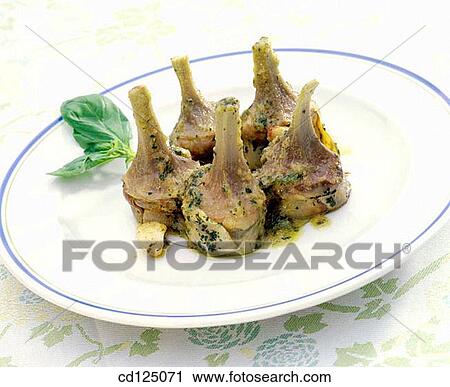 Stock Image - Artichoke hearts. Fotosearch