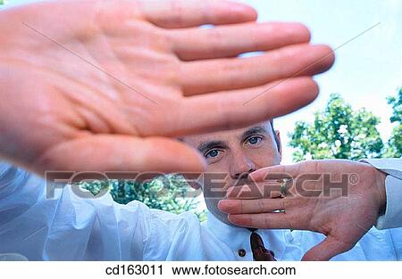 Stock Image - baby boomer, businesspeople, businessman, business, authority. Fotosearch