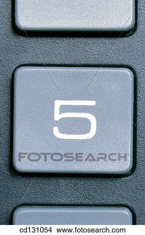 Picture - background, button, Close-up, concept, five. Fotosearch