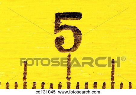 Stock Photography - background, centimetre, Close-up, concept, five. Fotosearch