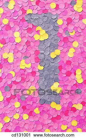 background, Close-up, concept, confetti, number View Large Photo Image Stock Image - background, Close-up, concept, confetti, number. Fotosearch
