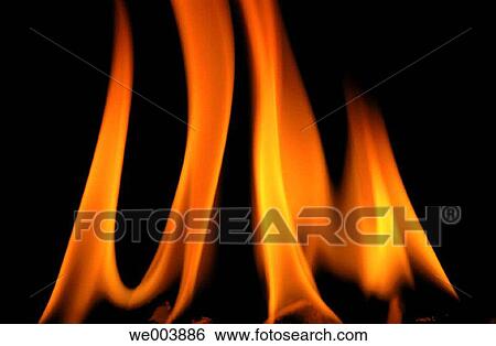 Stock Photograph - background, concept, Close-up, burning, abstract. Fotosearch