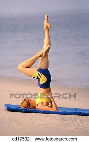 balance, beach, calisthenics, coast View Large Photo Image Stock Image - balance, beach, calisthenics, coast. Fotosearch