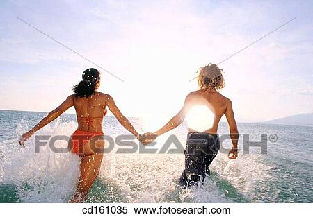bathe, Best friend, beach, bathing, activity View Large Photo Image Stock Photography - bathe, Best friend, beach, bathing, activity. Fotosearch