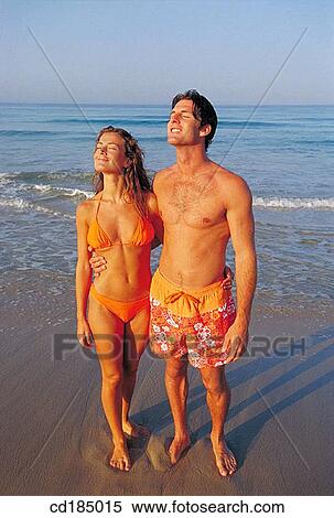 Stock Photography - beach, Best friend, bond, bonding. Fotosearch