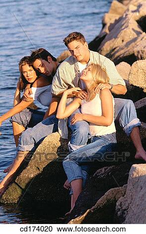 beach, boy, Best friend, adolescence View Large Photo Image Stock Image - beach, boy, Best friend, adolescence. Fotosearch