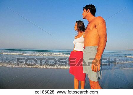 beach, brunette, carefree, coast View Large Photo Image Stock Photo - beach, brunette, carefree, coast. Fotosearch