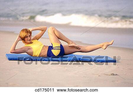 beach, calisthenics, coast, coastal View Large Photo Image Stock Image - beach, calisthenics, coast, coastal. Fotosearch