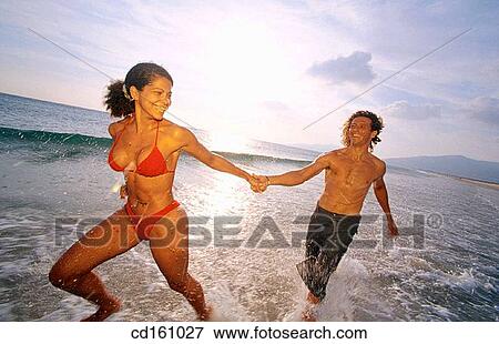 beach, carefree, Best friend, activity View Large Photo Image Stock Photo - beach, carefree, Best friend, activity. Fotosearch