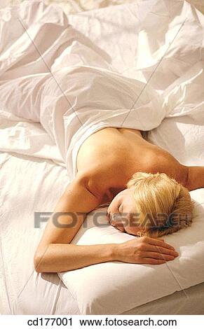 beauty, Beauty Care, bed, blond, calm View Large Photo Image Stock Image - beauty, Beauty Care, bed, blond, calm. Fotosearch