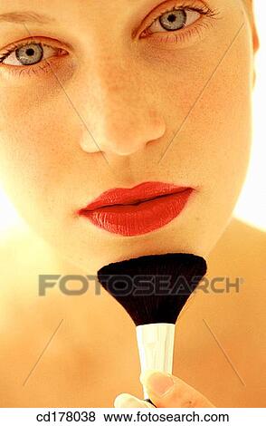 beauty, Beauty Care, brunette, brush View Large Photo Image Stock Photo - beauty, Beauty Care, brunette, brush. Fotosearch