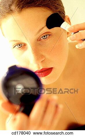 beauty, brush, brunette, Beauty Care, activity View Large Photo Image Stock Image - beauty, brush, brunette, Beauty Care, activity. Fotosearch