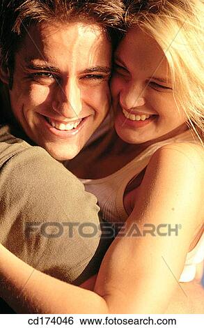 Stock Photograph - Best friend, bonding, bond, blond, adolescence. Fotosearch