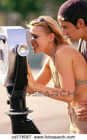Best friend, boy, blond, binocular, adolescence View Large Photo Image Stock Photo - Best friend, boy, blond, binocular, adolescence. Fotosearch