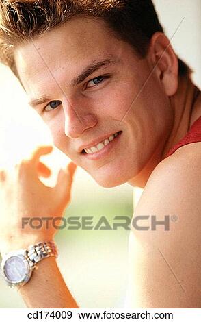 boy, Close-up, adolescence View Large Photo Image Stock Photo - boy, Close-up, adolescence. Fotosearch