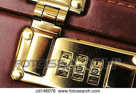 Briefcase combination lock View Large Photo Image Stock Photograph - Briefcase combination lock. Fotosearch