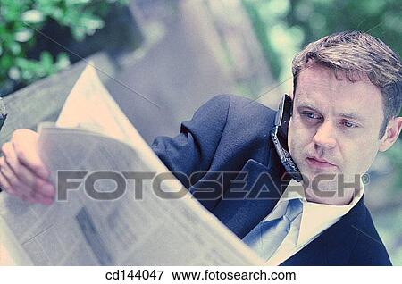 business, businessman, businesspeople, cell phone View Large Photo Image Stock Photo - business, businessman, businesspeople, cell phone. Fotosearch