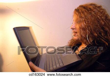 business, businesspeople, businesswoman, computer View Large Photo Image Picture - business, businesspeople, businesswoman, computer. Fotosearch