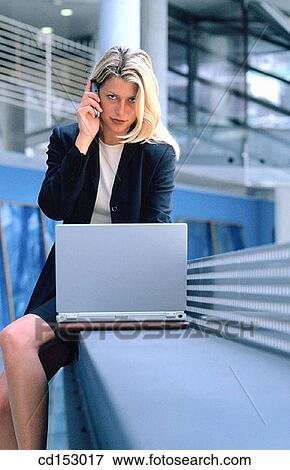 Stock Photo - Business, Communication, Telephone. Fotosearch