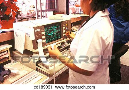 Stock Image - caring, computer, concept. Fotosearch