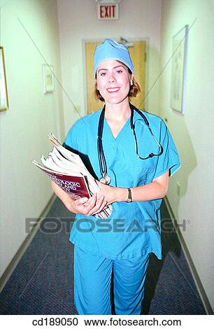 Stock Image - carry, carrying, case-history, clinic. Fotosearch