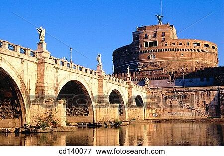 Castel Sant? Angelo. Rome. Italy View Large Photo Image Stock Photo - Castel Sant? Angelo. Rome. Italy. Fotosearch
