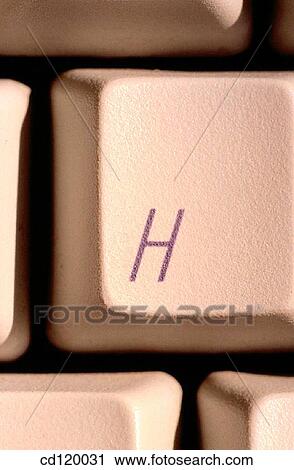 Stock Image - character, concept, computer, Close-up, alphabet. Fotosearch