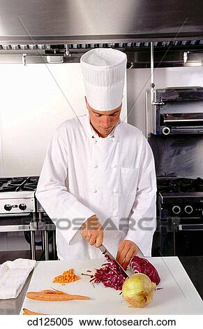 Chef dicing vegetables View Large Photo Image Stock Photography - Chef dicing vegetables. Fotosearch