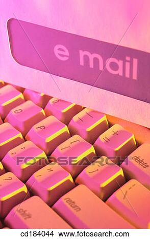 Picture - Close-up, communicate, communication, computer, concept. Fotosearch