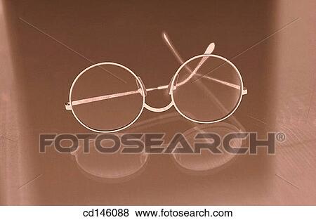 Stock Photo - Close-up, concept, eyeglasses, glasses. Fotosearch