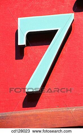 Stock Image - Close-up, concept, numb, number. Fotosearch