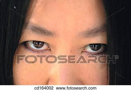 Stock Image - Close-up, detail, contemporary, Asian-American. Fotosearch