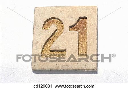 Stock Image - Close-up, numb, concept, 21. Fotosearch