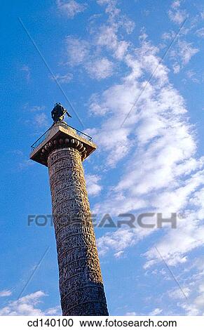 Column in Piazza Colonna. Rome. Italy View Large Photo Image Stock Image - Column in Piazza Colonna. Rome. Italy. Fotosearch